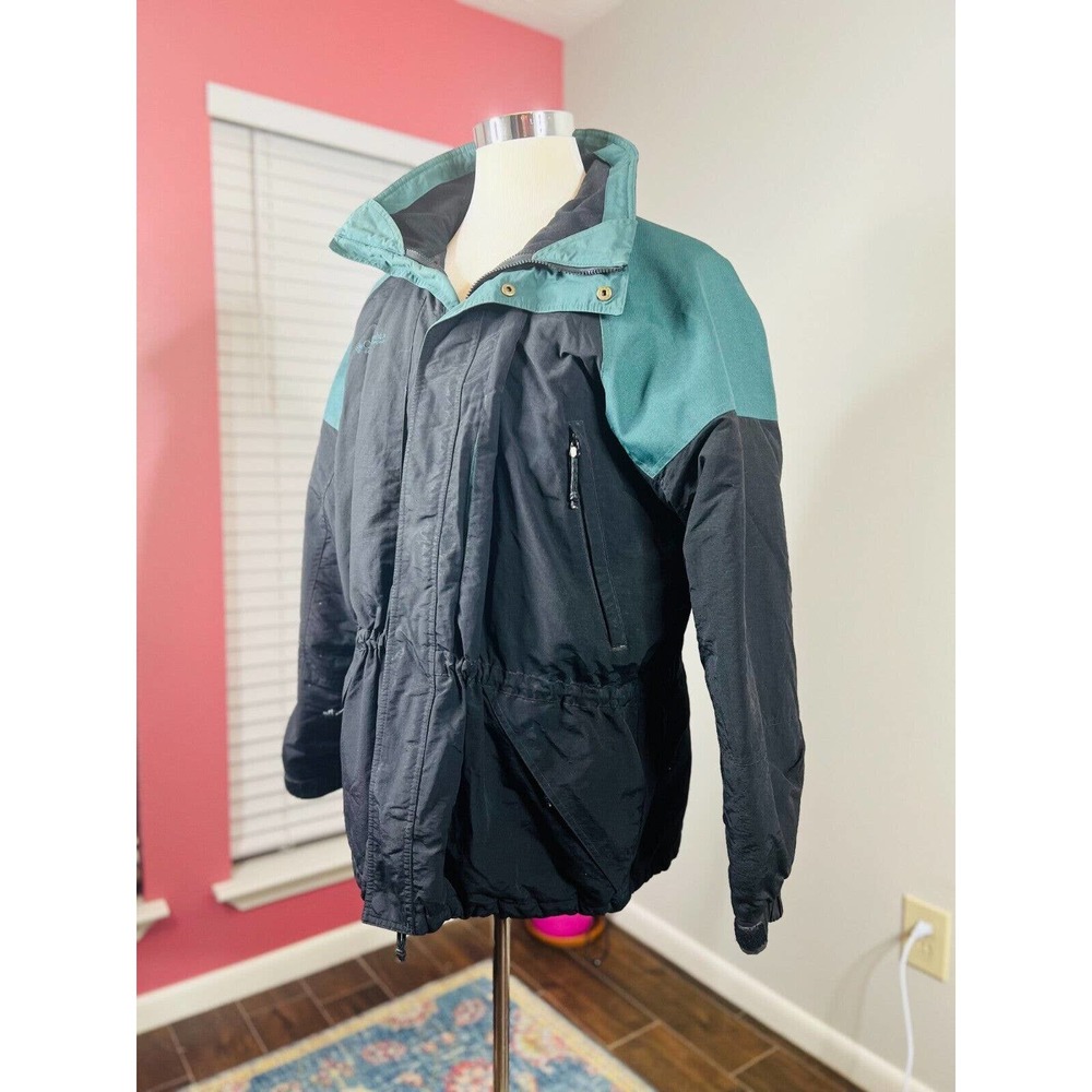 Vintage Columbia Granite Peaks jacket Size XL Green and Black